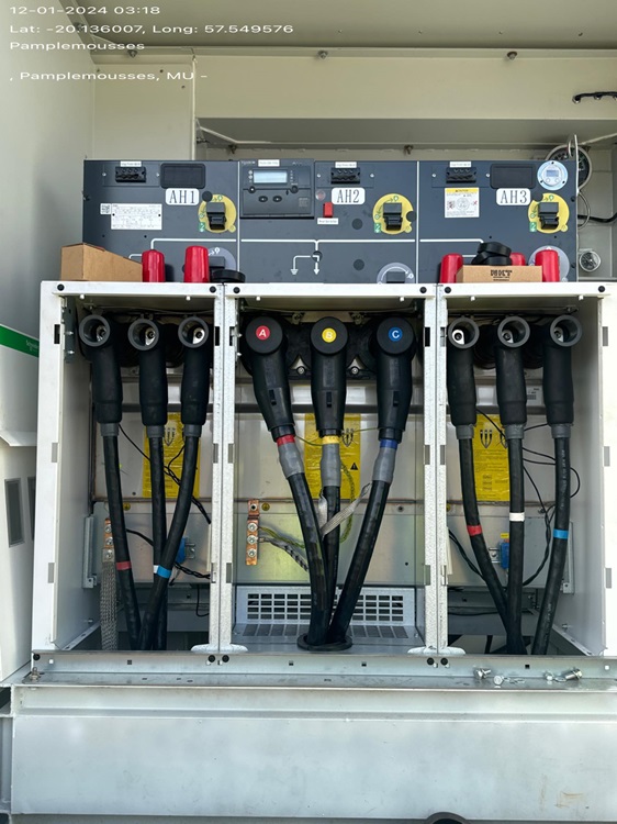 Minisub MV Cable Termination Works in Progress